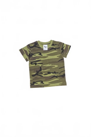 Jungen-T-Shirt von Malfini mit ohne Aufdruck, Farbe gemustert, Größe 110