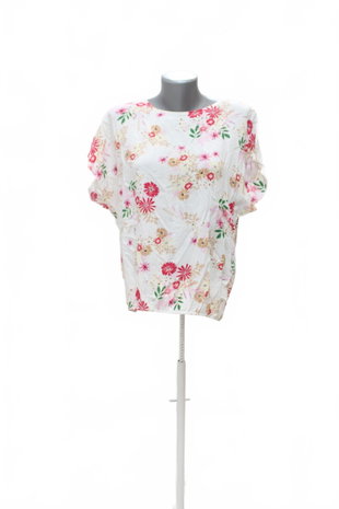 Damen -T-ShirtGenesisohne Aufdruck,farbegeblümt,größeL