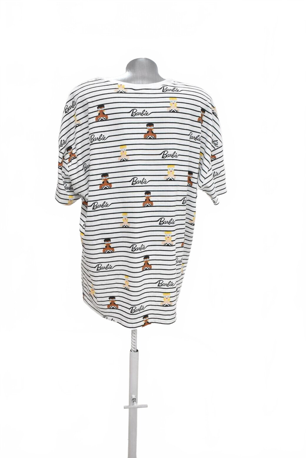 Damen -T-ShirtGenesismit Aufdruck,farbegestreift,größe2XL