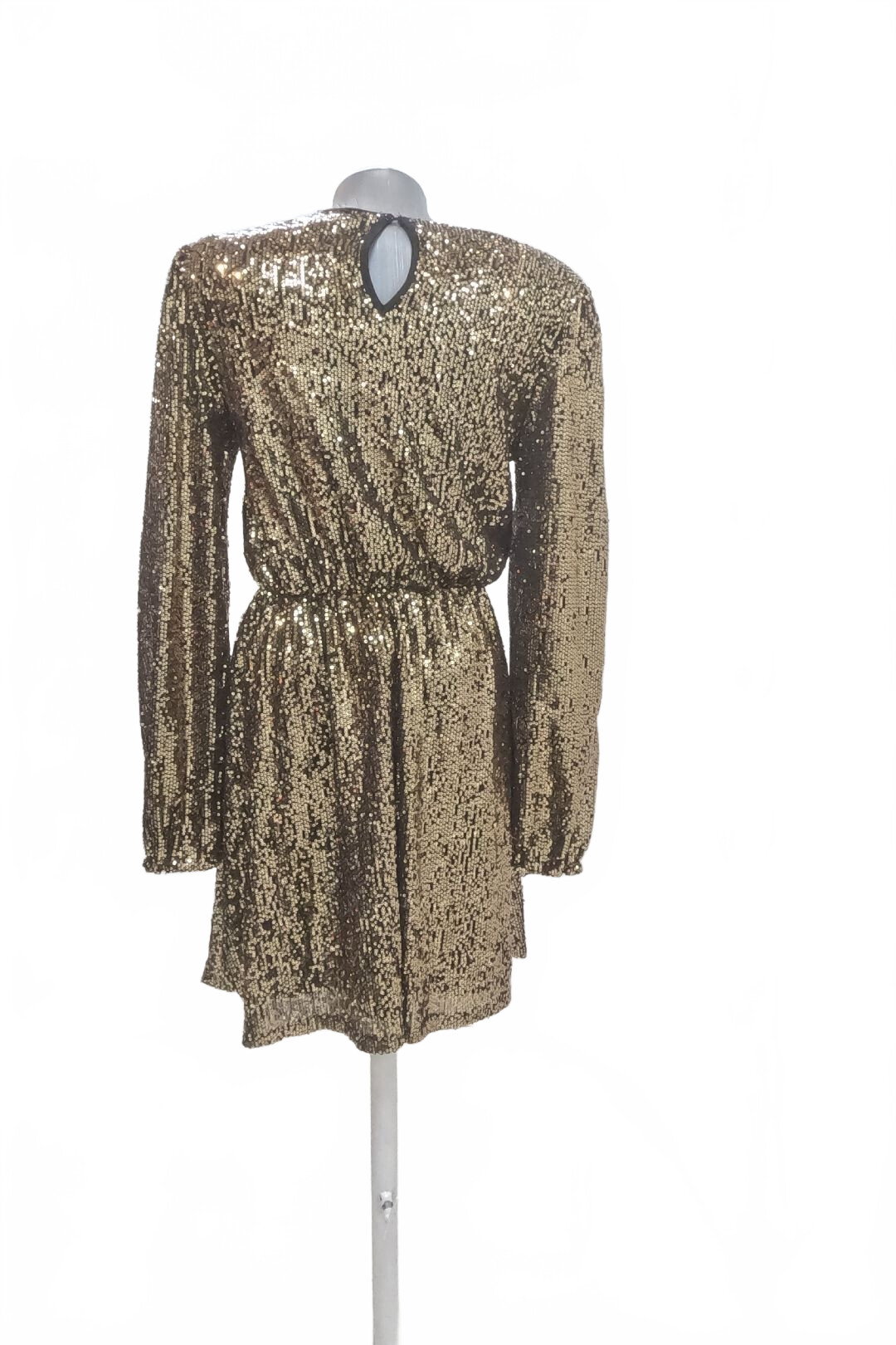 Mädchenkleid von Mango, Farbe gold, Größe 164