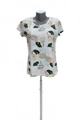 Damen -T-ShirtOrsayohne Aufdruck,farbegemustert,größeL