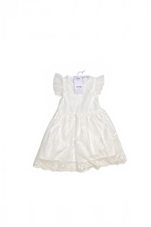 Mädchenkleid von Sinsay, Farbe weiss, Größe 80