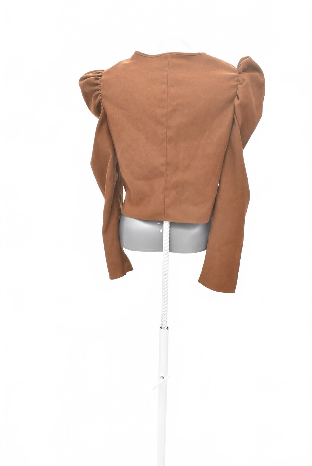 Damen -T-ShirtSheinohne Aufdruck,farbebraun,größeS