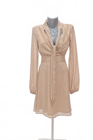 Damen kleid Orsay,farbebraun,Größe 34