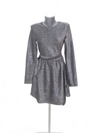 Mädchenkleid von Terranova, Farbe silber, Größe 14-15 r