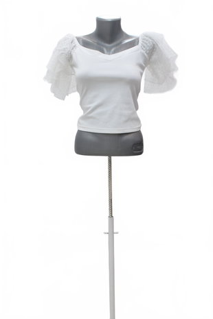 Damen -T-ShirtGenesisohne Aufdruck,farbeweiss,größeM