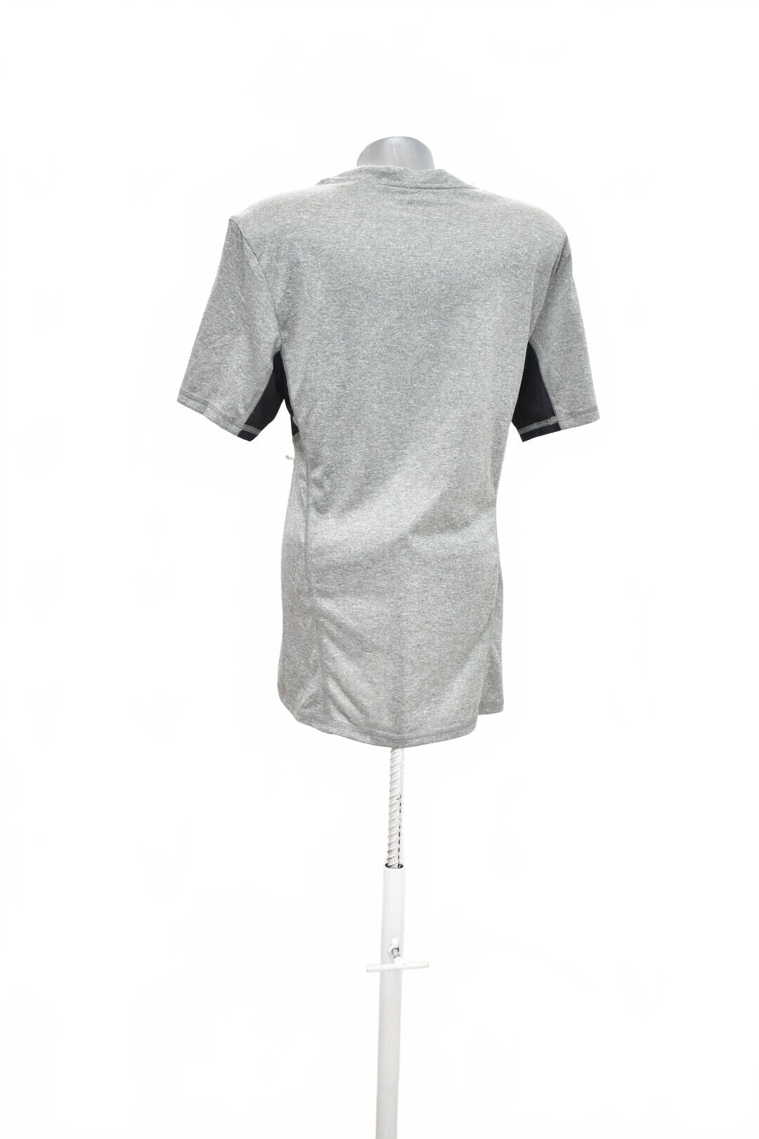 Damen -T-ShirtDecathlonohne Aufdruck,farbegrau,größeM