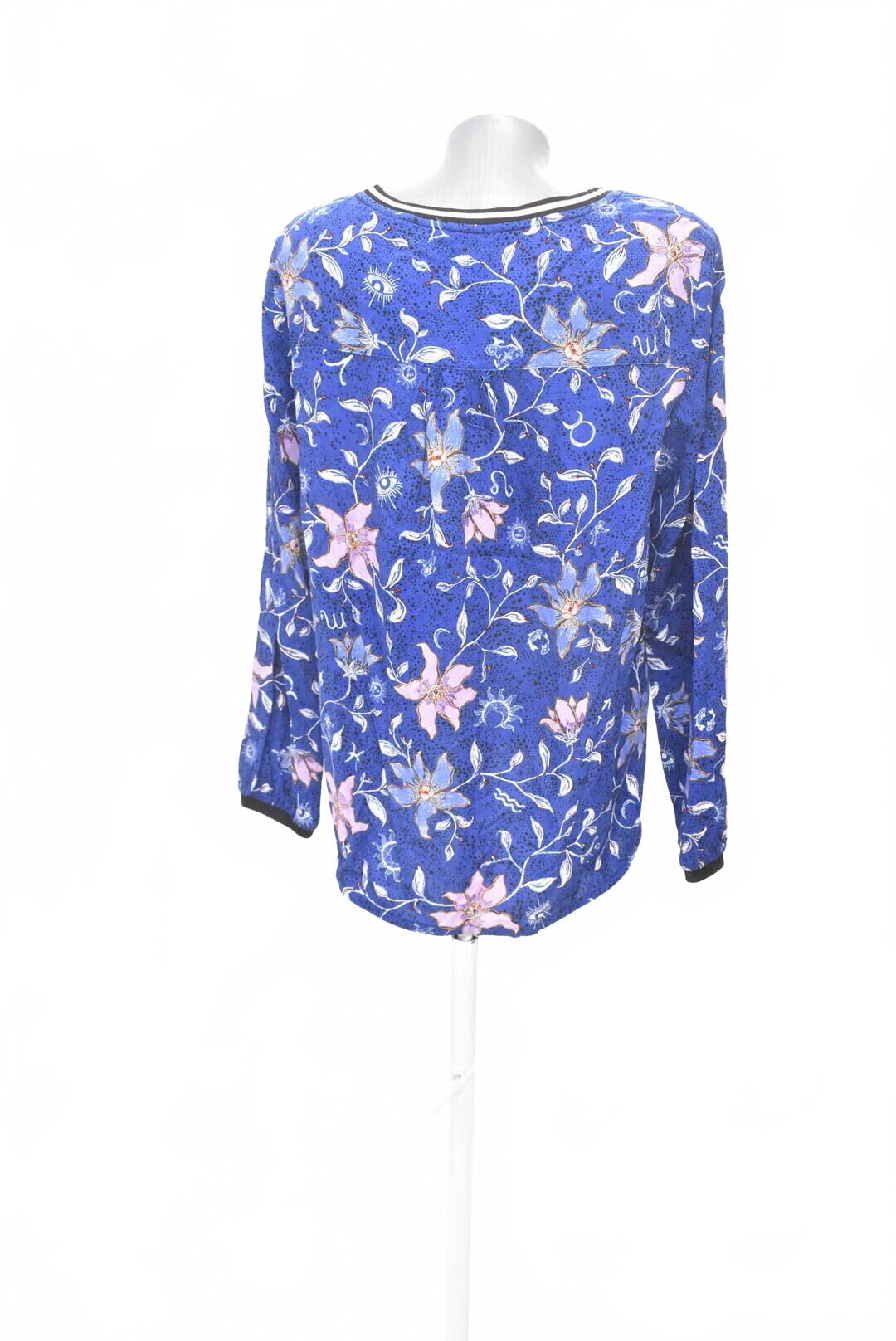 Damen -T-ShirtCecilohne Aufdruck,farbegeblümt,größeL