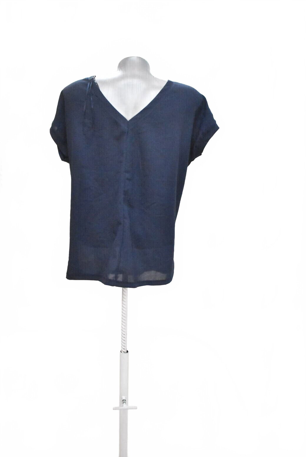 Damen -T-ShirtDesigualmit Aufdruck,farbeblau,größeL