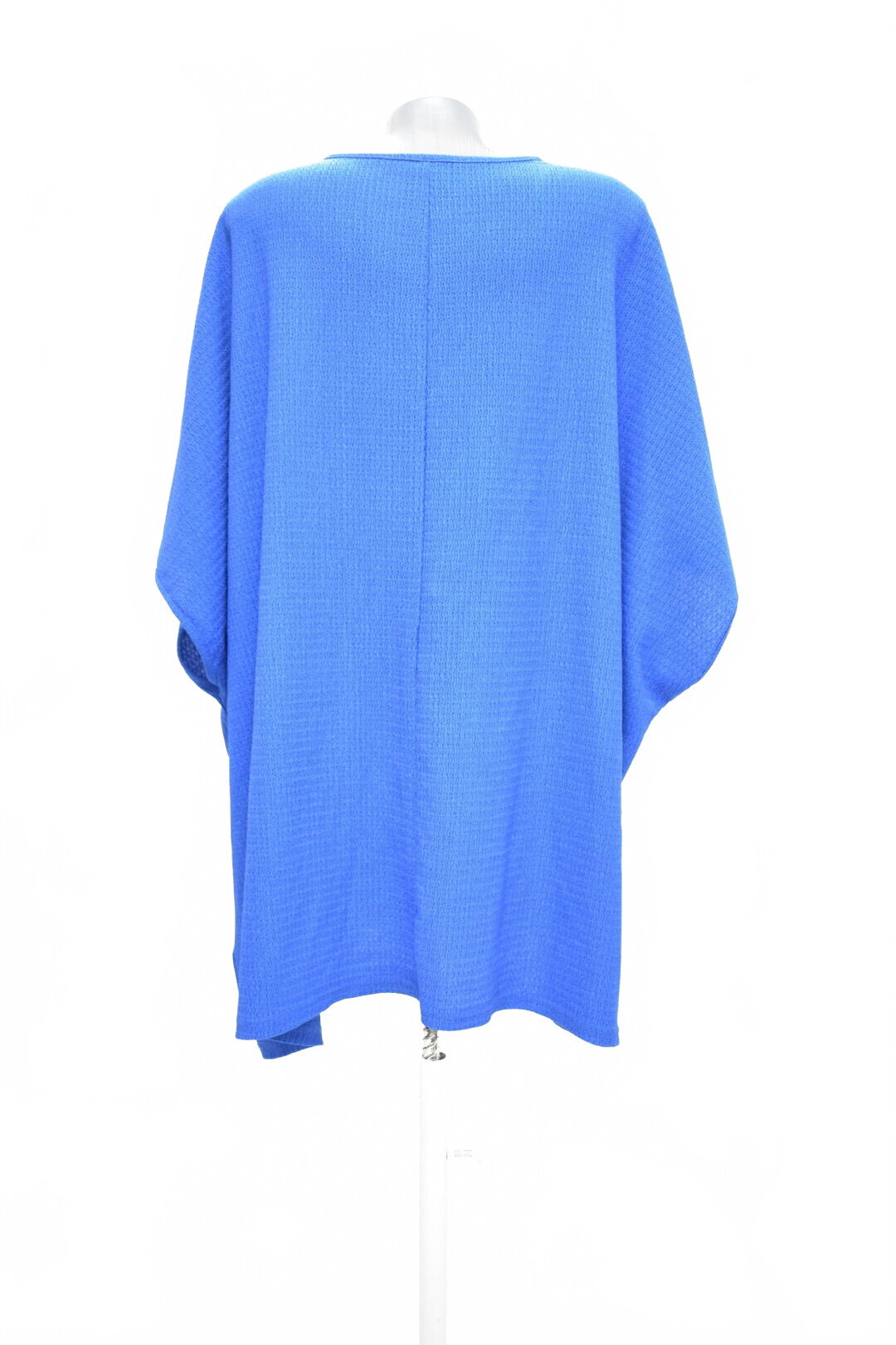 Damen -T-ShirtSheinohne Aufdruck,farbeblau,größe2XL