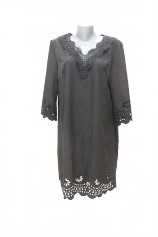 Damen -T-ShirtSheinohne Aufdruck,farbeschwarz,größe44