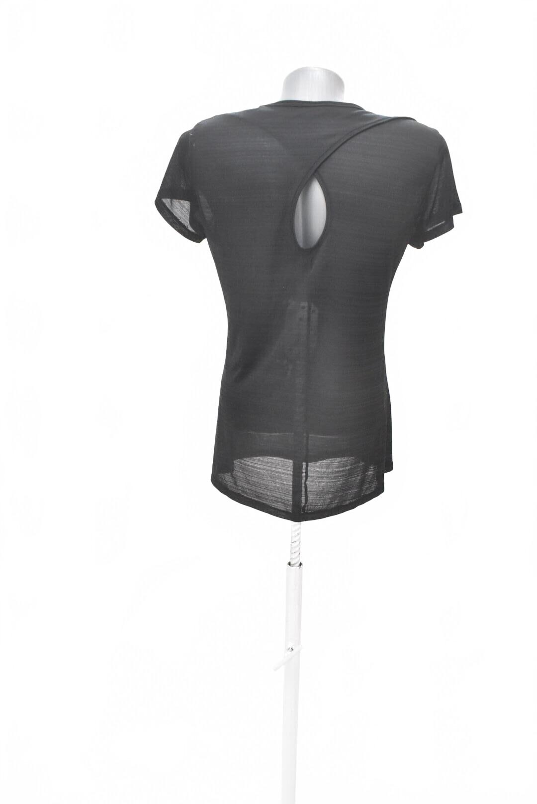 Damen -T-ShirtF&Fohne Aufdruck,farbeschwarz,größeL