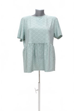 Damen -T-ShirtEsmaraohne Aufdruck,farbetůrkis,größeM