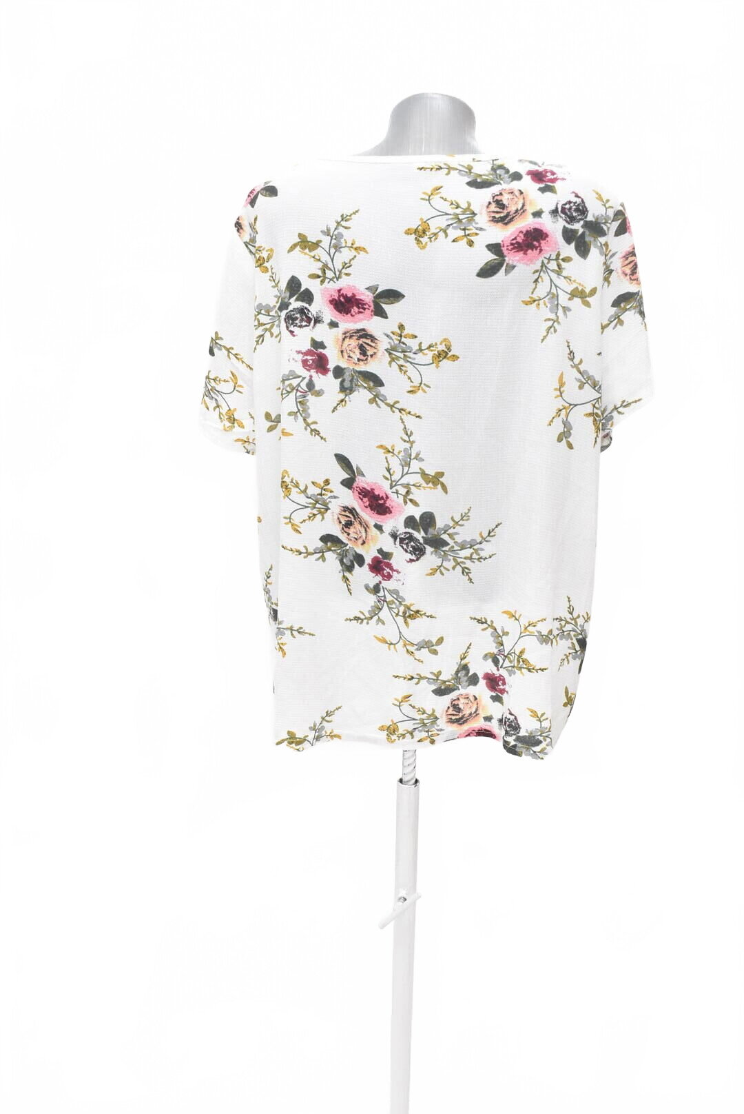 Damen -T-ShirtGenesisohne Aufdruck,farbegeblümt,größe3XL