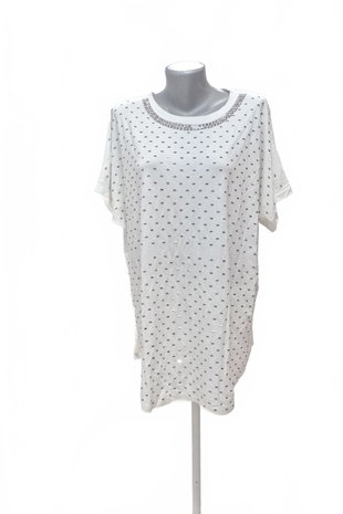 Damen -T-ShirtGenesisohne Aufdruck,farbegemustert,größeL