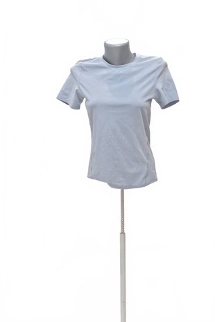 Damen -T-ShirtH&Mohne Aufdruck,farbeblau,größeM