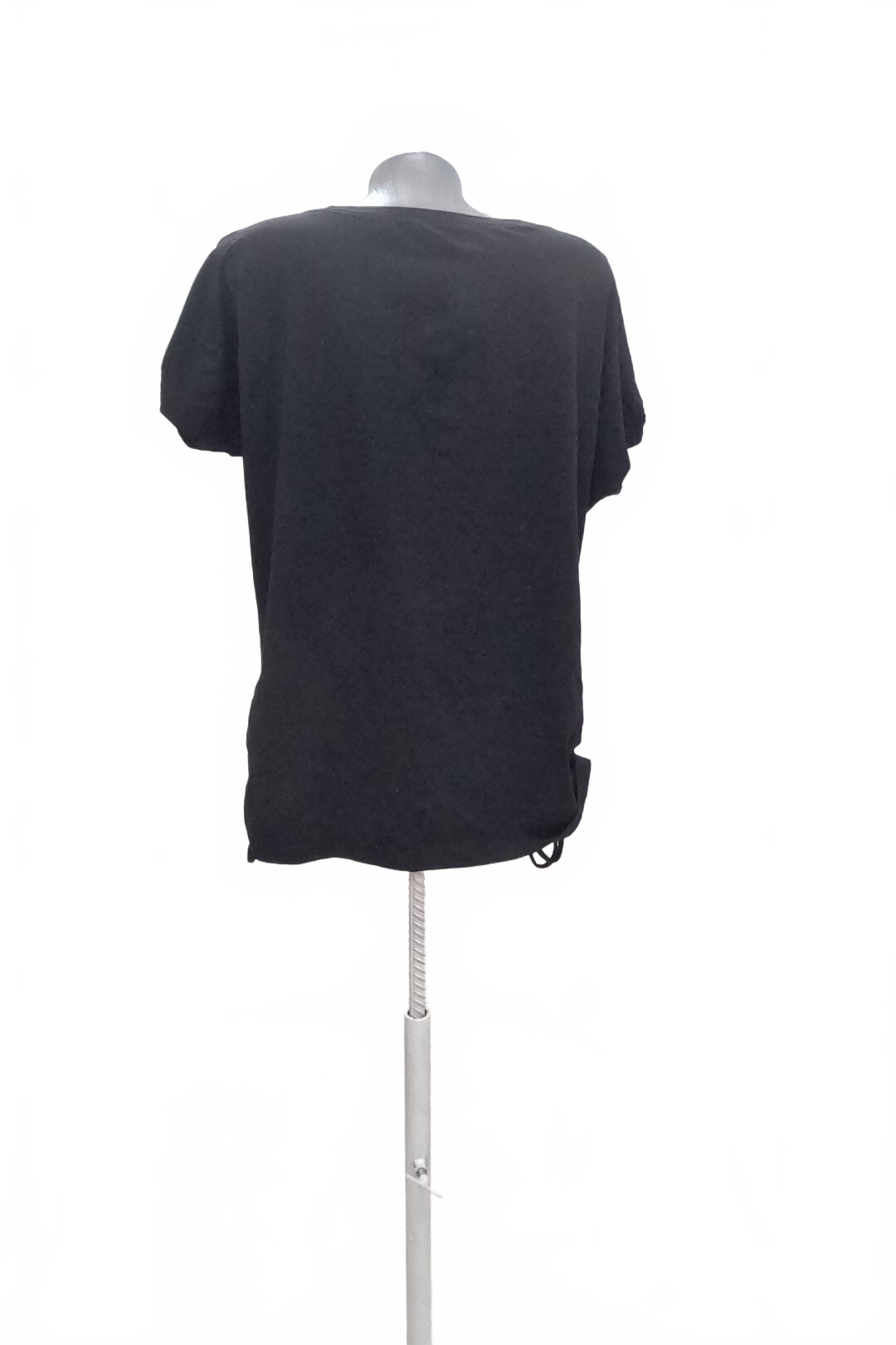 Damen -T-ShirtGenesismit Aufdruck,farbeschwarz,größeXL