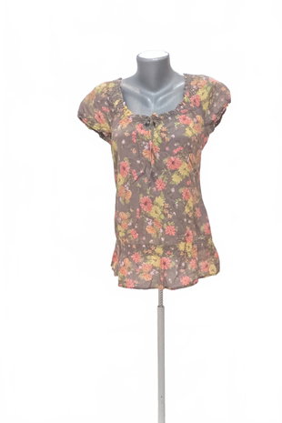 Damen -T-ShirtEspritohne Aufdruck,farbegeblümt,größe36