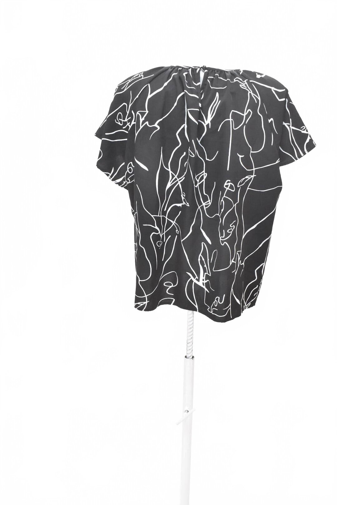 Damen -T-ShirtSheinohne Aufdruck,farbegemustert,größe44