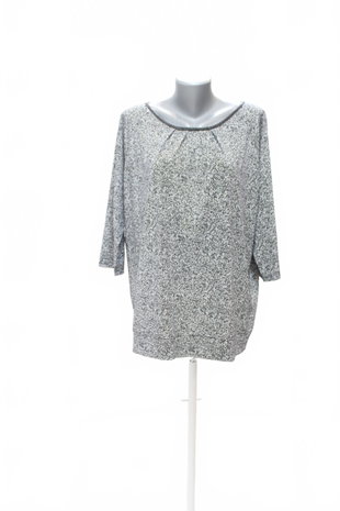Damen -T-ShirtTaifunohne Aufdruck,farbegemustert,größe44