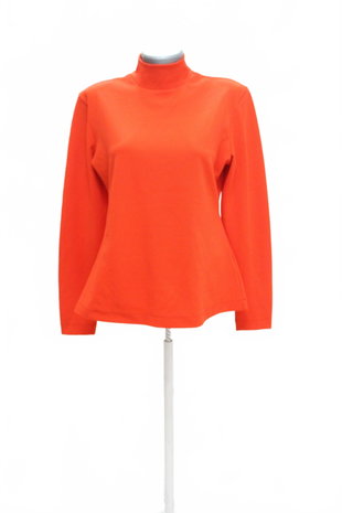 Damen -T-ShirtH&Mohne Aufdruck,farbeorange,größeL