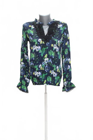 Damen bluse : Brand,Farbegeblümt,größe: size
