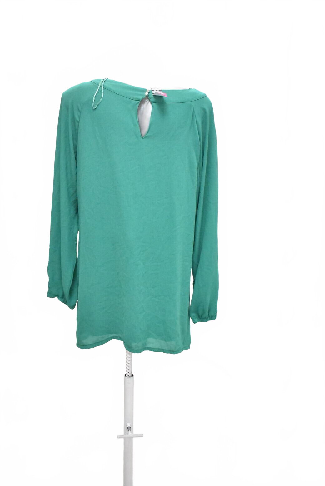 Damen -T-ShirtTaifunohne Aufdruck,farbegrün,größe3XL
