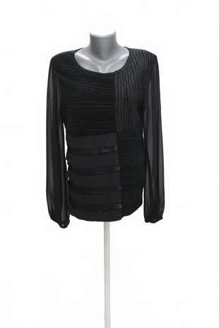 Damen -T-ShirtPrincipleohne Aufdruck,farbeschwarz,größe42