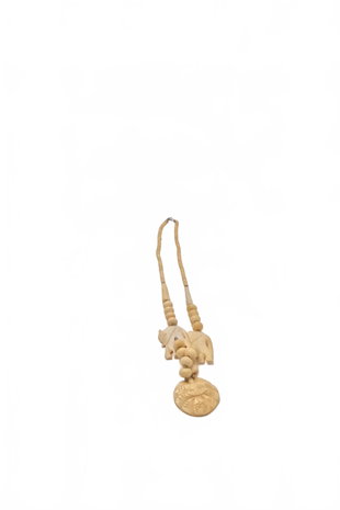 Damen-Schmuck, Farbe beige