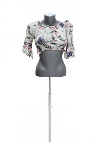 Damen -T-ShirtDividedohne Aufdruck,farbegeblümt,größe36