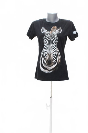 Damen -T-ShirtGenesismit Aufdruck,farbegemustert,größeM