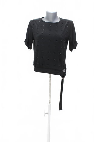 Damen -T-ShirtGateohne Aufdruck,farbeschwarz,größe38