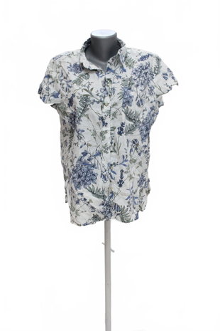 Damen bluse : Brand,Farbegeblümt,größe: size