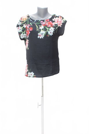 Damen -T-ShirtOrsayohne Aufdruck,farbegeblümt,größeS