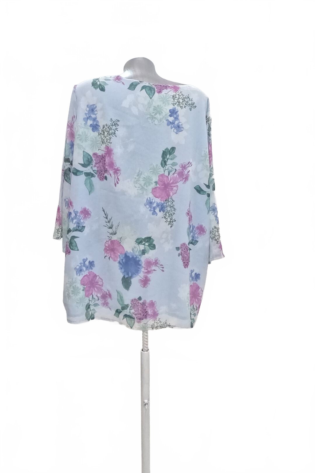 Damen -T-ShirtGenesisohne Aufdruck,farbegeblümt,größe50
