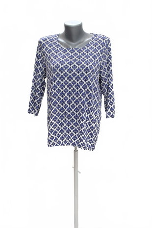 Damen -T-ShirtTchiboohne Aufdruck,farbegemustert,größeS