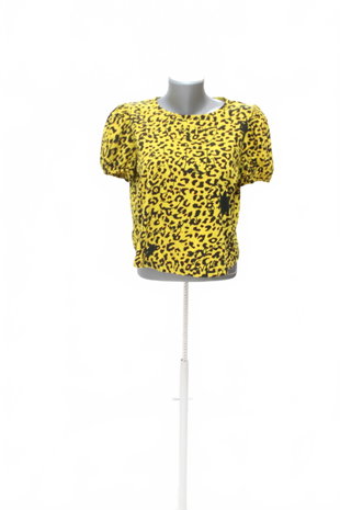 Damen -T-ShirtDesigualohne Aufdruck,farbegemustert,größeL