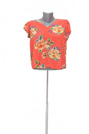 Damen -T-ShirtClockhouse / Ckhohne Aufdruck,farbegeblümt,größe40