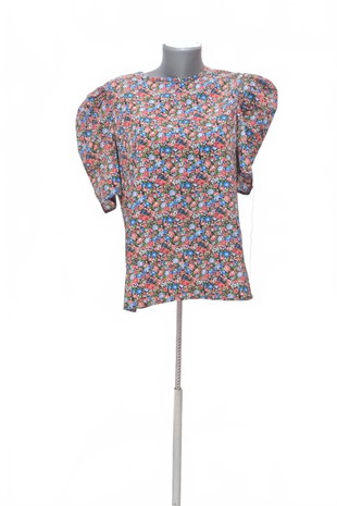 Damen -T-ShirtGenesisohne Aufdruck,farbegeblümt,größeL