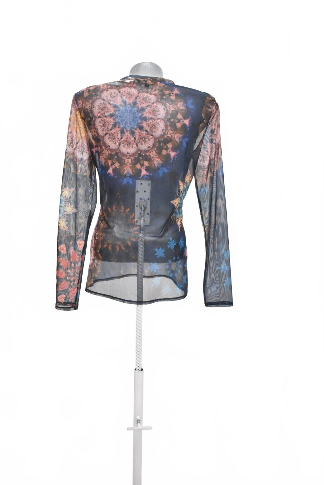 Damen -T-ShirtDesigualohne Aufdruck,farbegeblümt,größeM