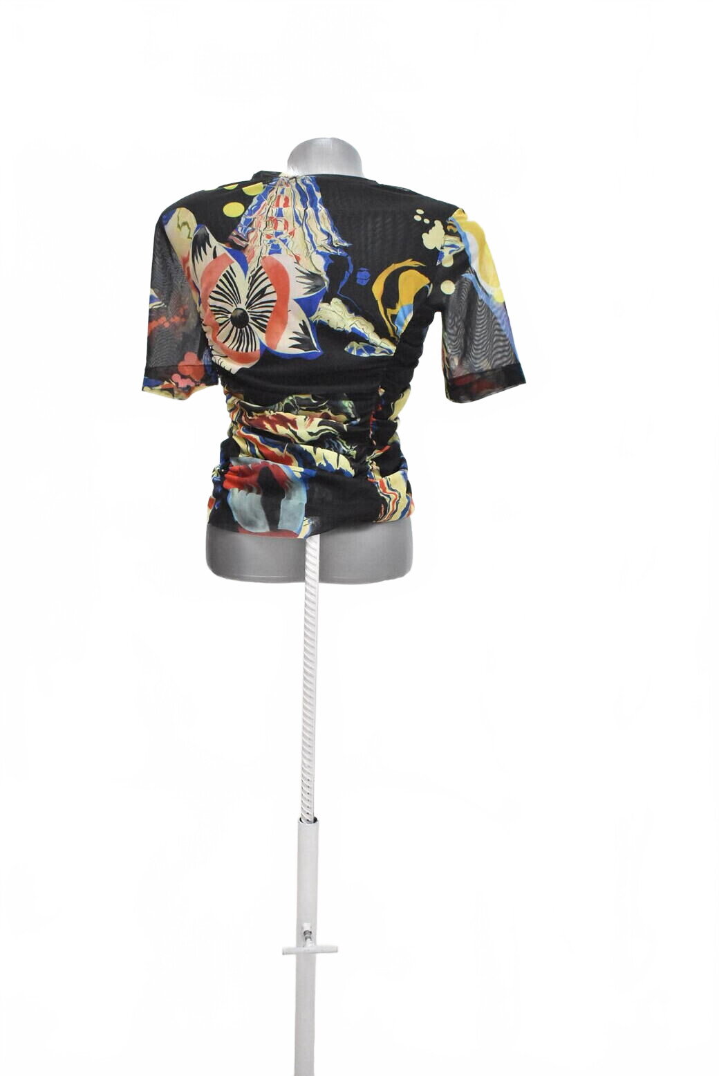 Damen -T-ShirtDesigualohne Aufdruck,farbegemustert,größeS