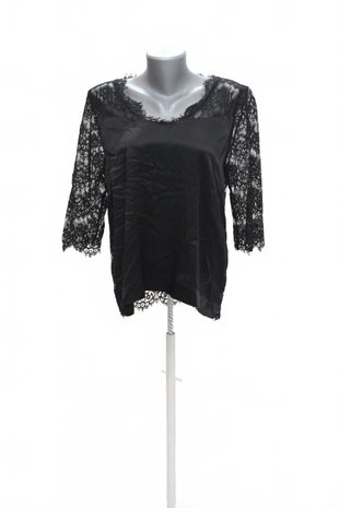 Damen -T-ShirtGenesisohne Aufdruck,farbeschwarz,größe40