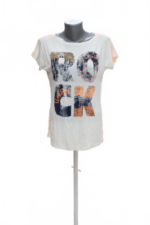 Damen -T-ShirtGenesismit Aufdruck,farbemehrfarbig,größeS