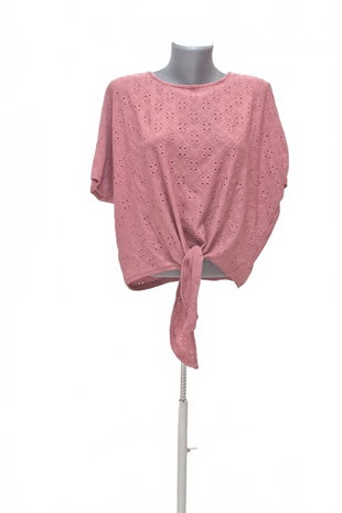 Damen -T-ShirtJaninaohne Aufdruck,farberute,größeM