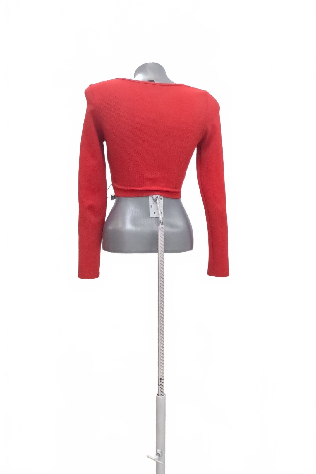 Damen -T-ShirtSheinohne Aufdruck,farberot,größeS