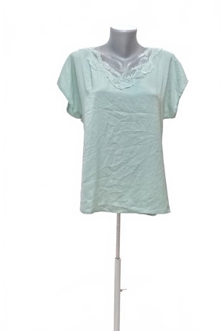 Damen -T-ShirtOrsayohne Aufdruck,farbetůrkis,größeL