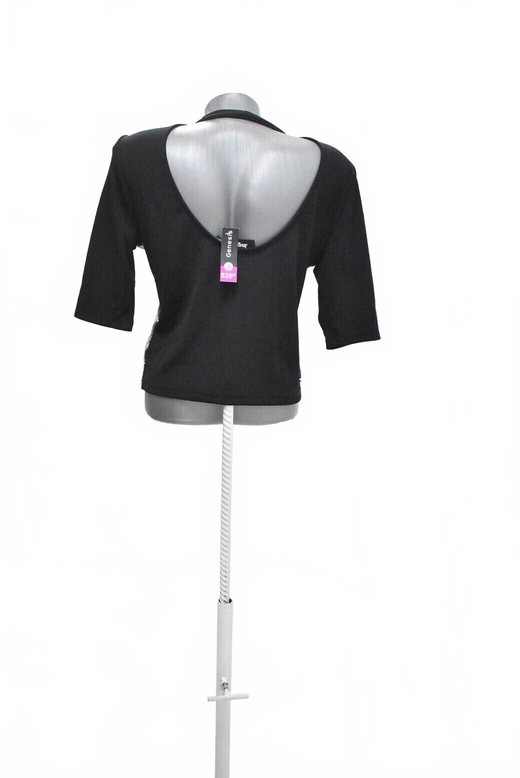 Damen -T-ShirtDesigualohne Aufdruck,farbegemustert,größeL