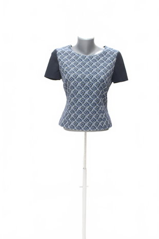 Damen -T-ShirtTaifunohne Aufdruck,farbegemustert,größe36