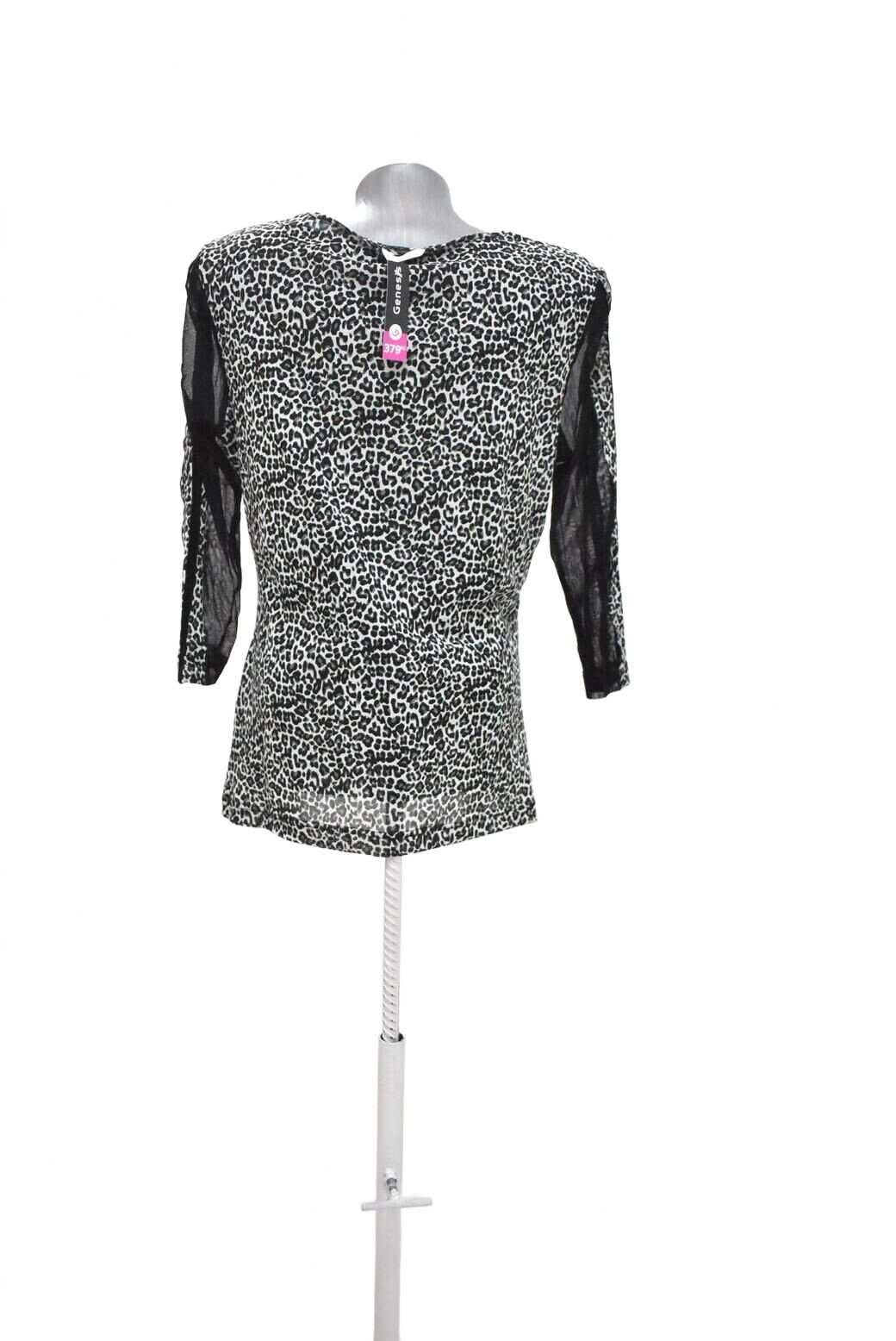 Damen -T-ShirtTaifunohne Aufdruck,farbeanimal-print,größe42