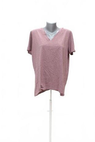 Damen -T-ShirtCosohne Aufdruck,farberute,größeL